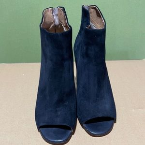 Calvin Klein open toe booties